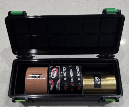 Large bowler tape roll case - tape,