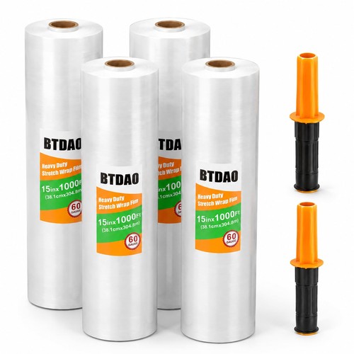 Rolls stretch wrap x1000 - stretch, 15"x1000