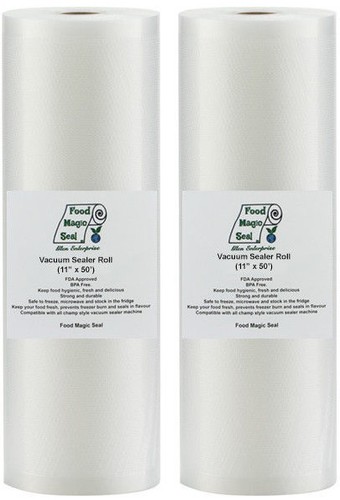 Vacuum sealer bags - vacuum, 2-11"x50'