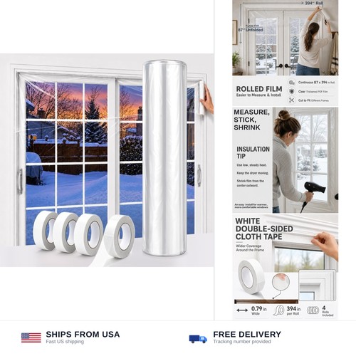 Large window shrink - , roll